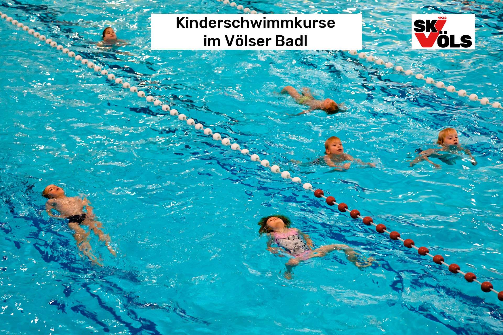 Kinderschwimmkurse im Völser Badl 2021